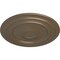Ekena Millwork Giana Ceiling Medallion (Fits Canopies up to 7 7/8"), Hand-Painted Warm Silver, 32 5/8"OD x 1 1/2"P CM32GIWSS - alternate 2
